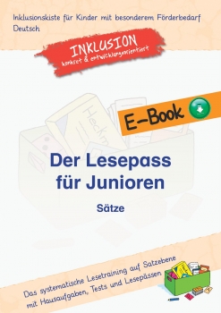 Jens Sonnenberg: E-Book Der Lesepass für Junioren - Sätze