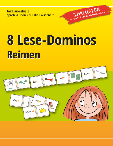 Jens Sonnenberg: Freiarbeitsmaterial Lese-Dominos "Reimen"