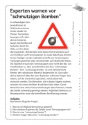 Druckfrisch: Experten warnen vor 