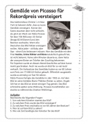 Druckfrisch: Gem�lde von Picasso f�r Rekordpreis versteigert
