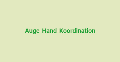 Auge-Hand-Koordination