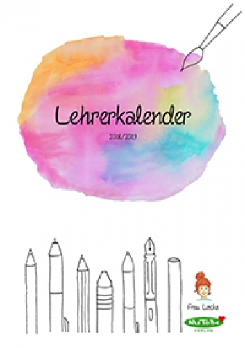 Nicole Trapp: Lehrerkalender 2018/2019 - Variante 2 (Stifte-Cover)