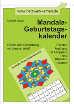 Michael Junga: Immerwährender Mandala-Geburtstagskalender