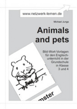 Michael Junga: Bild-Wort-Vorlagen Animals and pets