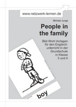 Michael Junga: Bild-Wort-Vorlagen People in the family