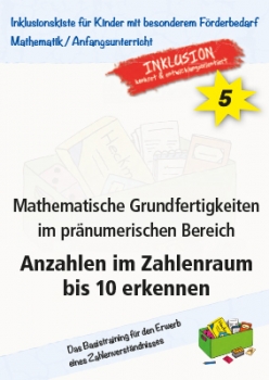 Jens Sonnenberg: Anzahlen im Zahlenraum bis 10 erkennen