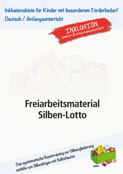 Jens Sonnenberg: Freiarbeitsmaterial Silben-Lotto