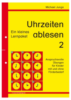 Michael Junga: Lernpaket Uhrzeiten ablesen 2