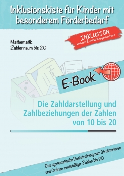 Jens Sonnenberg: E-Book Die Zahldarstellung und die Zahlbeziehungen der Zahlen von 10 bis 20