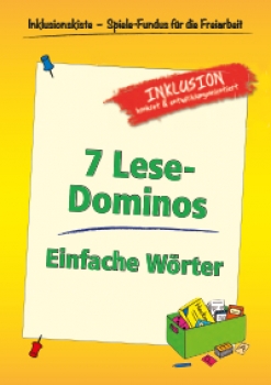 Jens Sonnenberg: Freiarbeitsmaterial - 7 Lese-Dominos: Einfache Wörter
