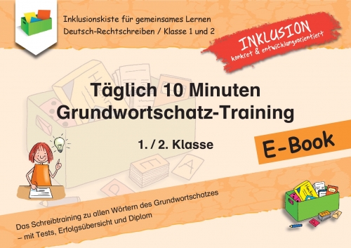 Jens Sonnenberg: Täglich 10 Minuten Grundwortschatz-Training: 1./2. Klasse