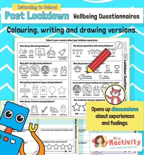 Mrs Mactivity: Lockdown Fragebogen