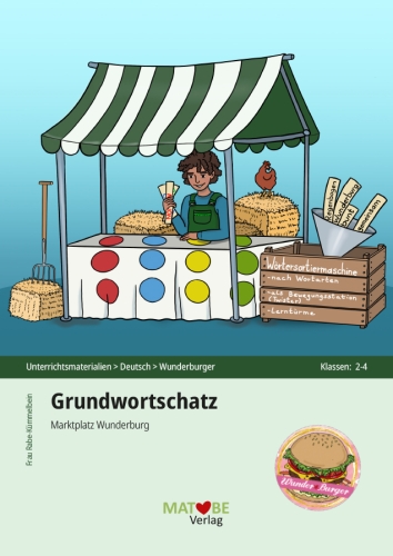 Frau Rabe-Kümmelbein: Grundwortschatz Marktplatz Wunderburg