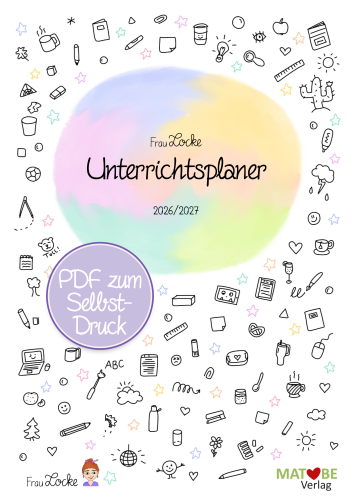 Nicole Trapp: Unterrichtsplaner 2026/2027 - A4 - zum Selbstdruck