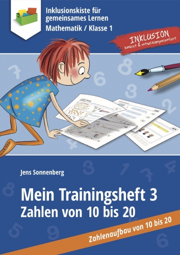 Jens Sonnenberg: Mein Trainingsheft 3 - Zahlen von 10 bis 20