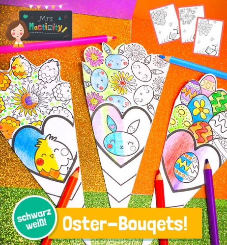 Mrs Mactivity: Osterbouqets