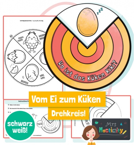 Mrs Mactivity: Vom Ei zum Küken - Drehkreis