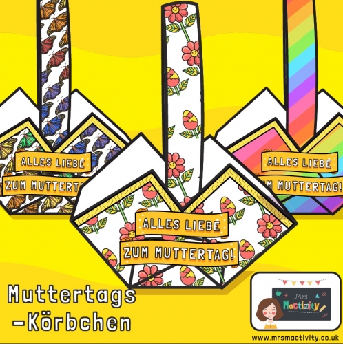 Mrs Mactivity: Muttertags-Körbchen sw