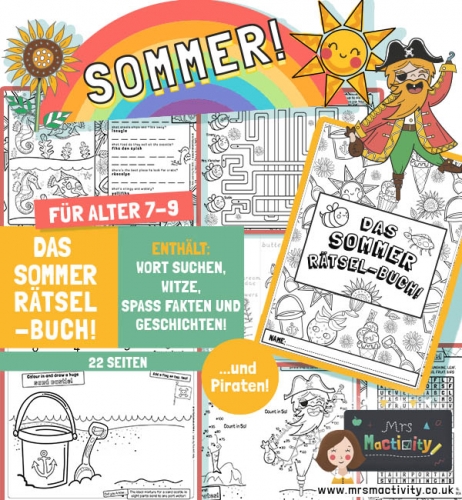 Mrs Mactivity: Sommer-Piraten-Rätselbuch (Alter 7-9)