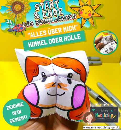 Mrs Mactivity: Himmel oder Hölle - Wer bin ich? Version 2  s/w
