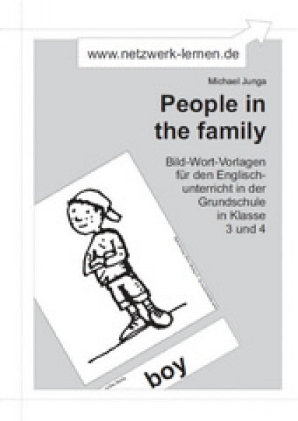 Michael Junga: Bild-Wort-Vorlagen People in the family