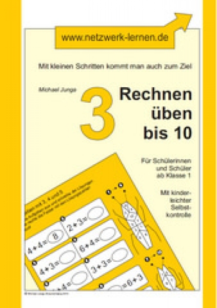 Michael Junga: Rechnen üben bis 10 - 3