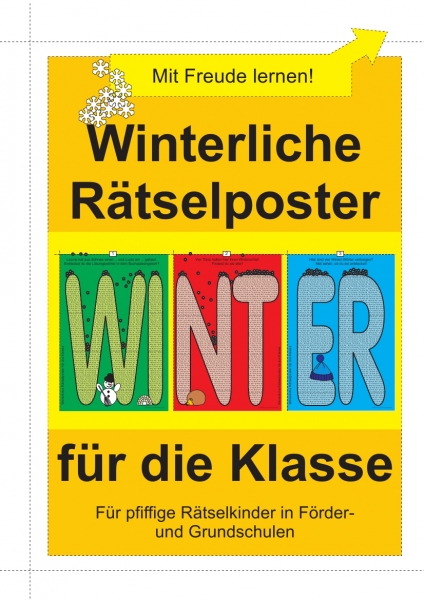 Michael Junga: Winterliche Rätselposter für die Klasse