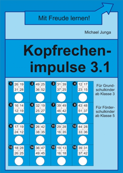 Michael Junga: Kopfrechenimpulse 3.1