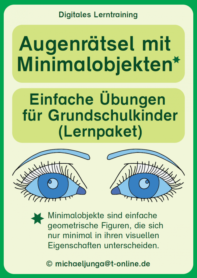 Michael Junga: Augenrätsel mit Minimalobjekten
