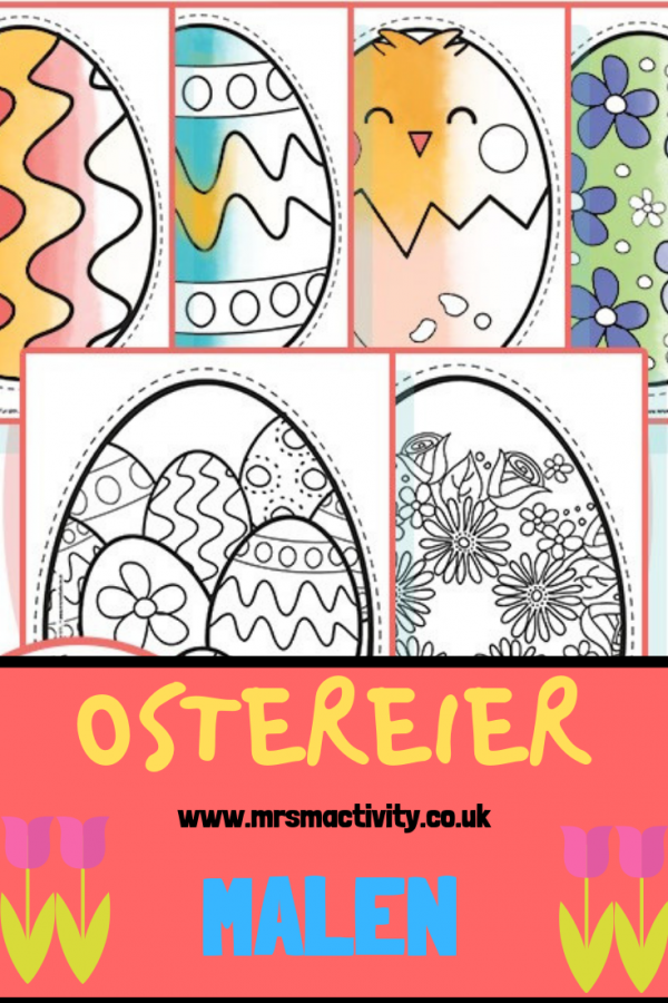 Mrs Mactivity: Ostereier anmalen