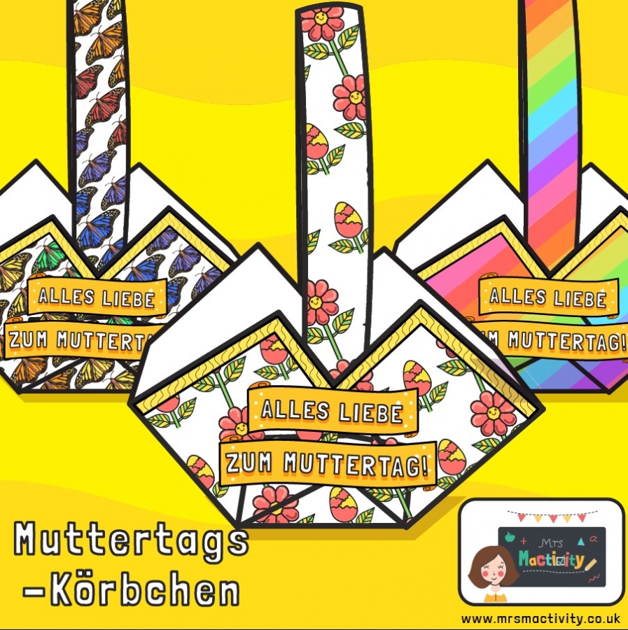 Mrs Mactivity: Muttertags-Körbchen sw