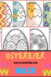 Mrs Mactivity: Ostereier anmalen