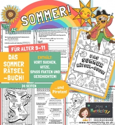 Mrs Mactivity: Sommer-Piraten-Rätselbuch (Alter 9-11)